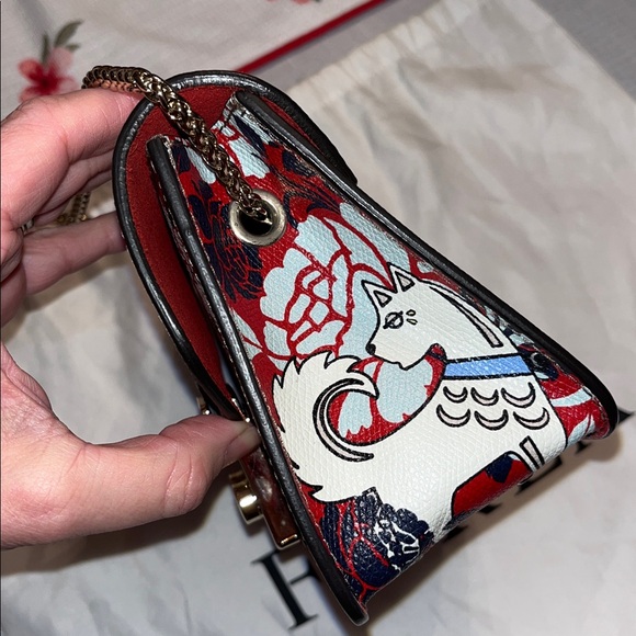 Furla Ltd Ed EUC Year of the Dog Chinese New Year Mini Metropolis Crossbody Bag - Picture 4 of 16